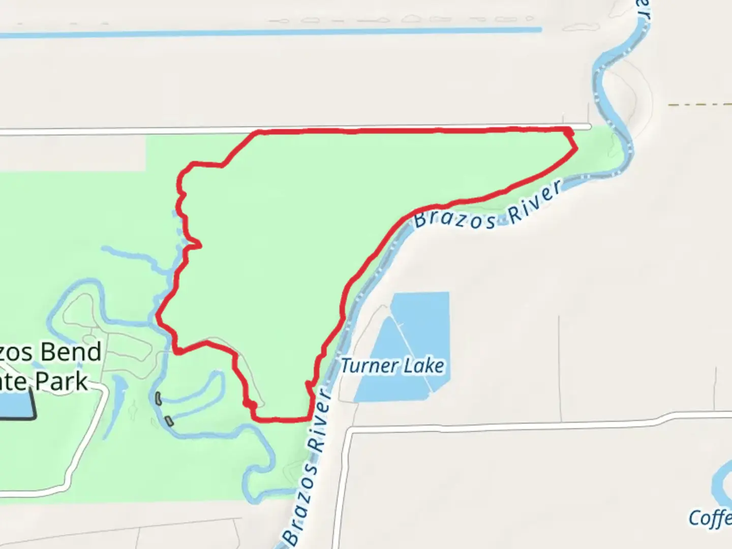 An image depicting the trail Whiteoak Trail and Sawmill Loop Trail and its surrounding area.