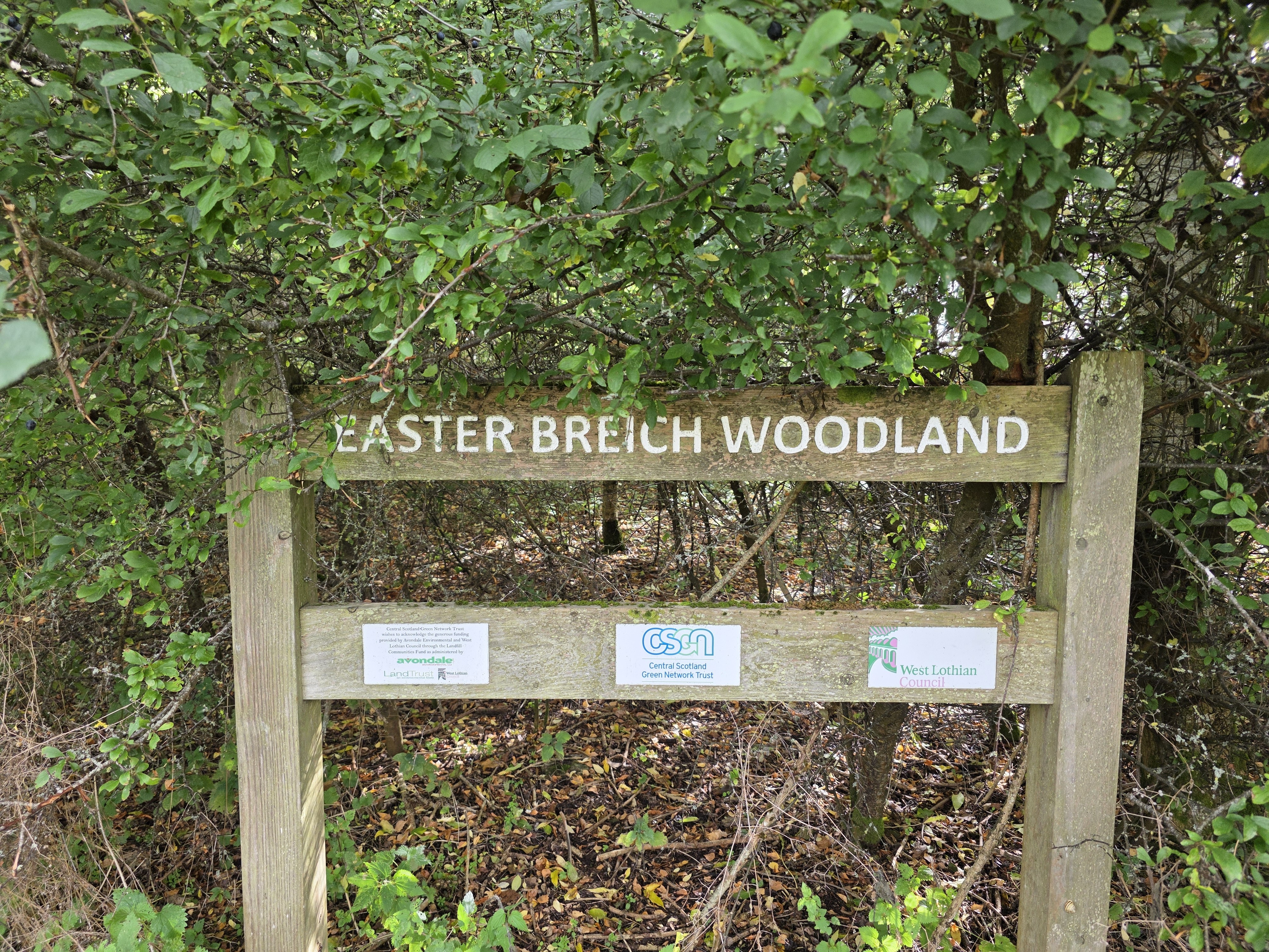 A map preview of the recording Hike on Easter Breich Loop.