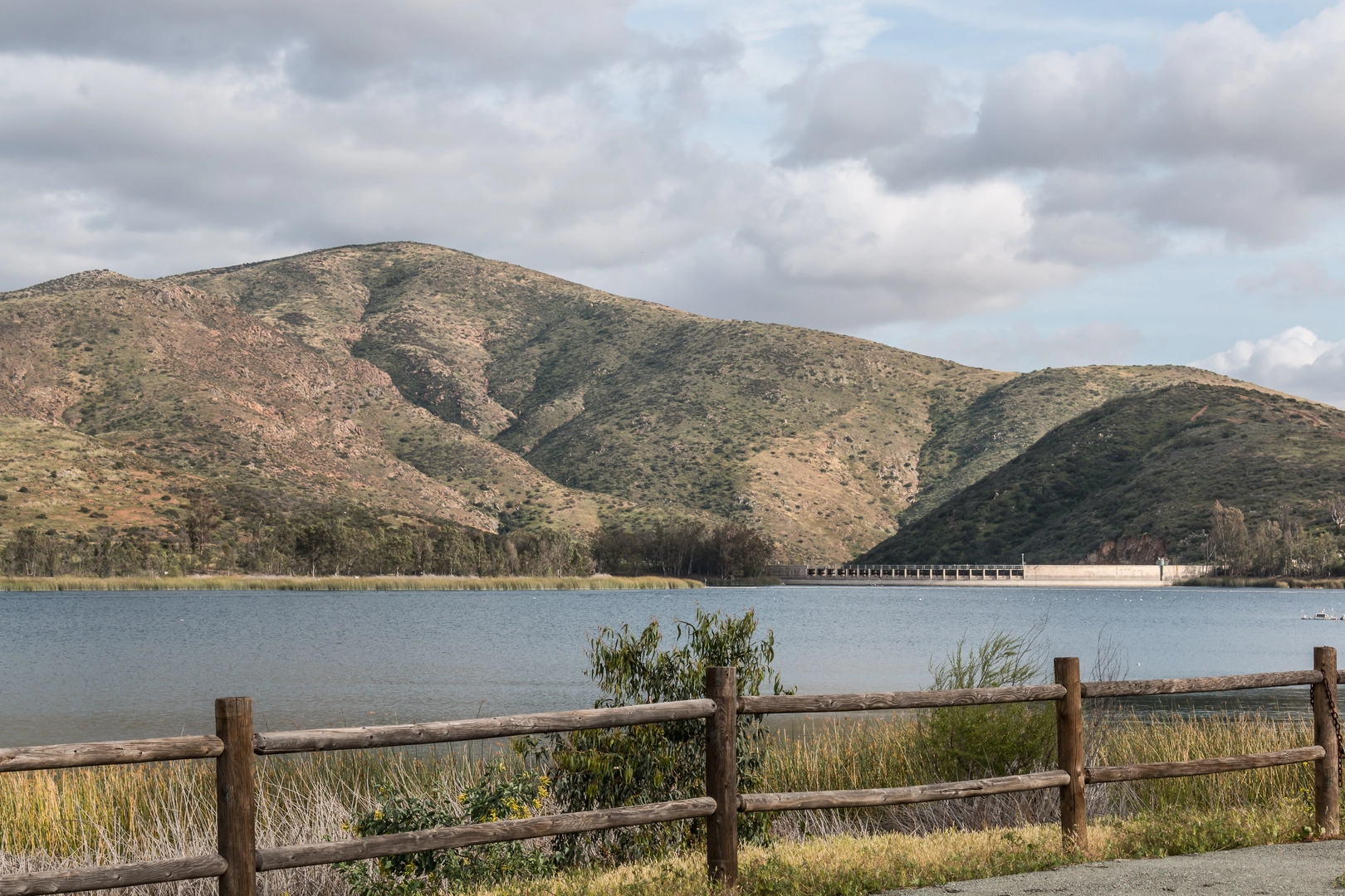 An image depicting the trail Proctor Valley Road and its surrounding area.