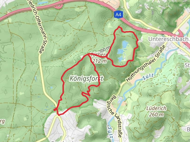 Tuetberg via Bergischer Weg