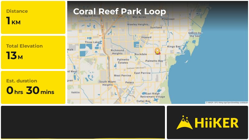 Coral Reef Park Loop | Miami-Dade County | Florida