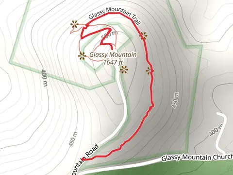 Glassy Mountain Trail