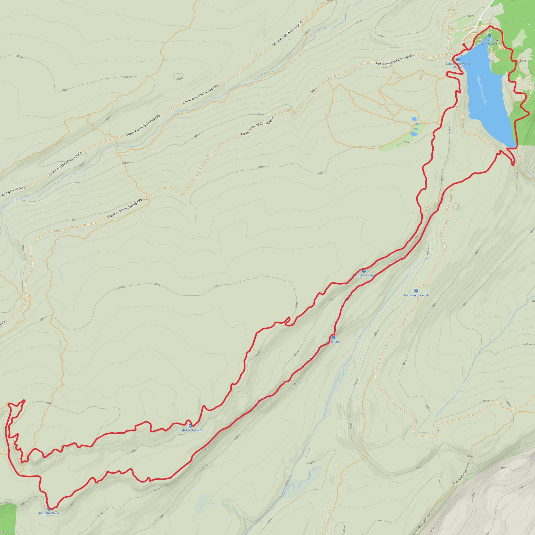 Castle Point and Lake Minnewaska Loop | Ulster County | New York