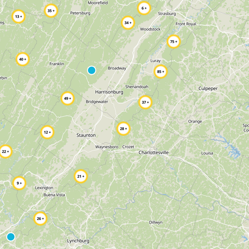 Albemarle County Static Map