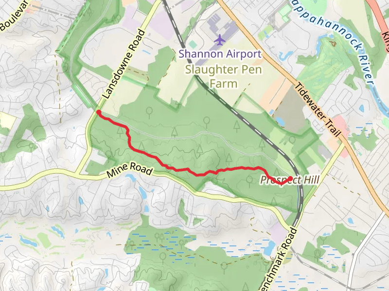 Prospect Hill via South Lee Drive Trail