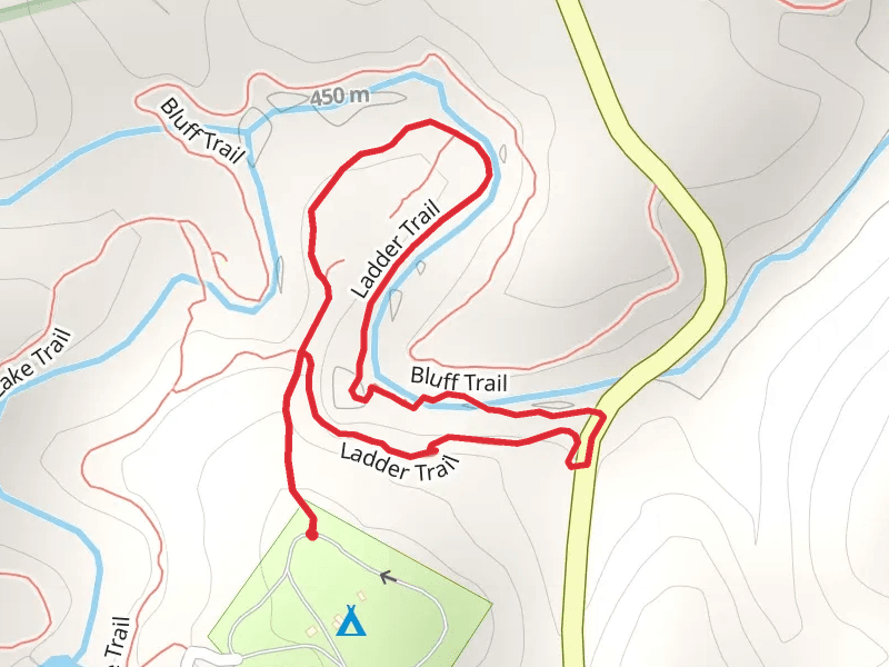 Pickett State Park - Ladder Trail