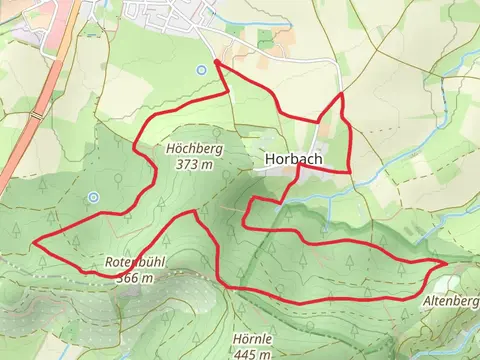 Wanderweg Waldrems