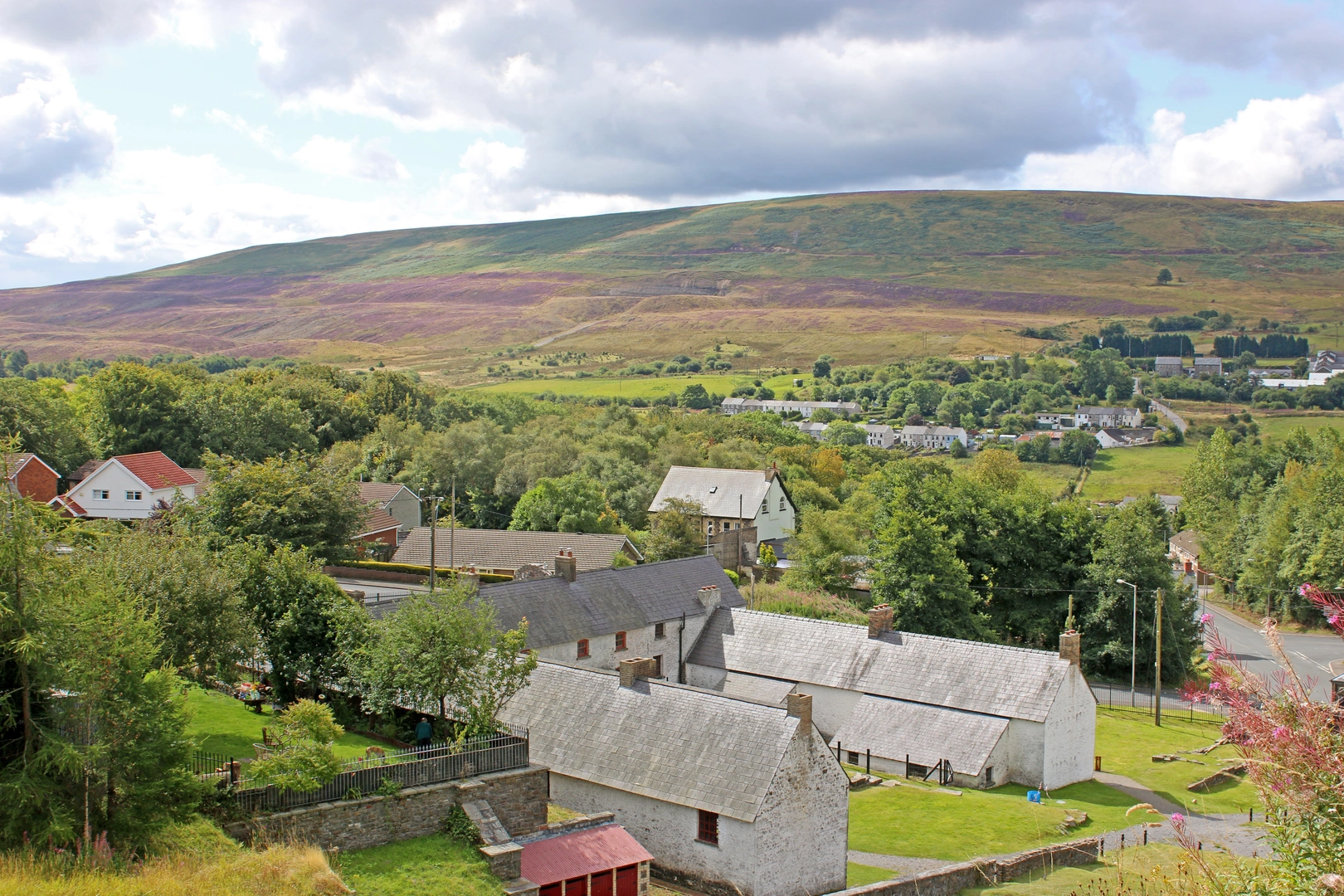 An image depicting the trail Torfaen Trail and its surrounding area.