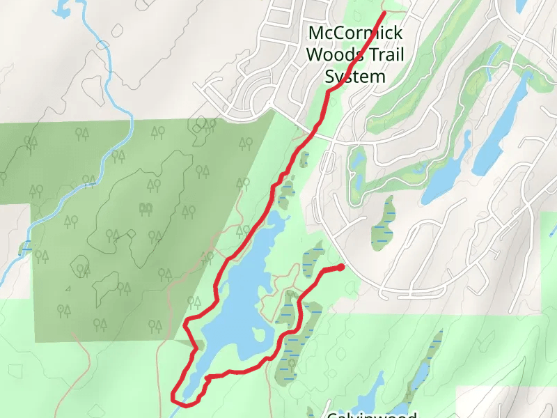 McCormick Woods Trail System and Big Pond Trail
