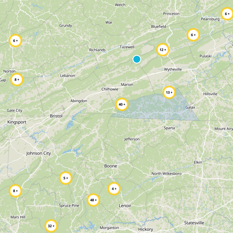 Grayson County Static Map