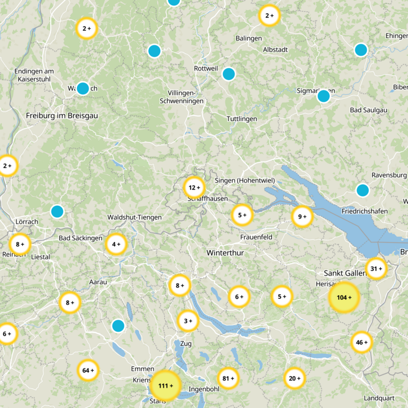 Bezirk Andelfingen Static Map