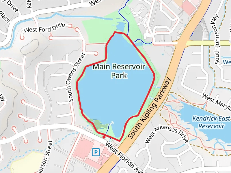 Kendrick East Reservoir Loop