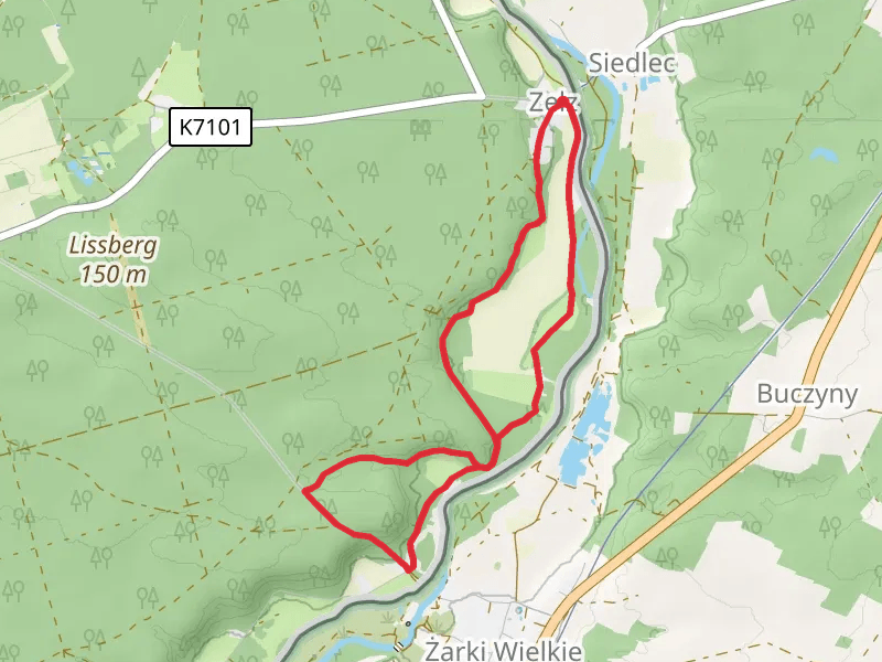 Rundweg Jerischker Wald and Rundweg Maerchenwald