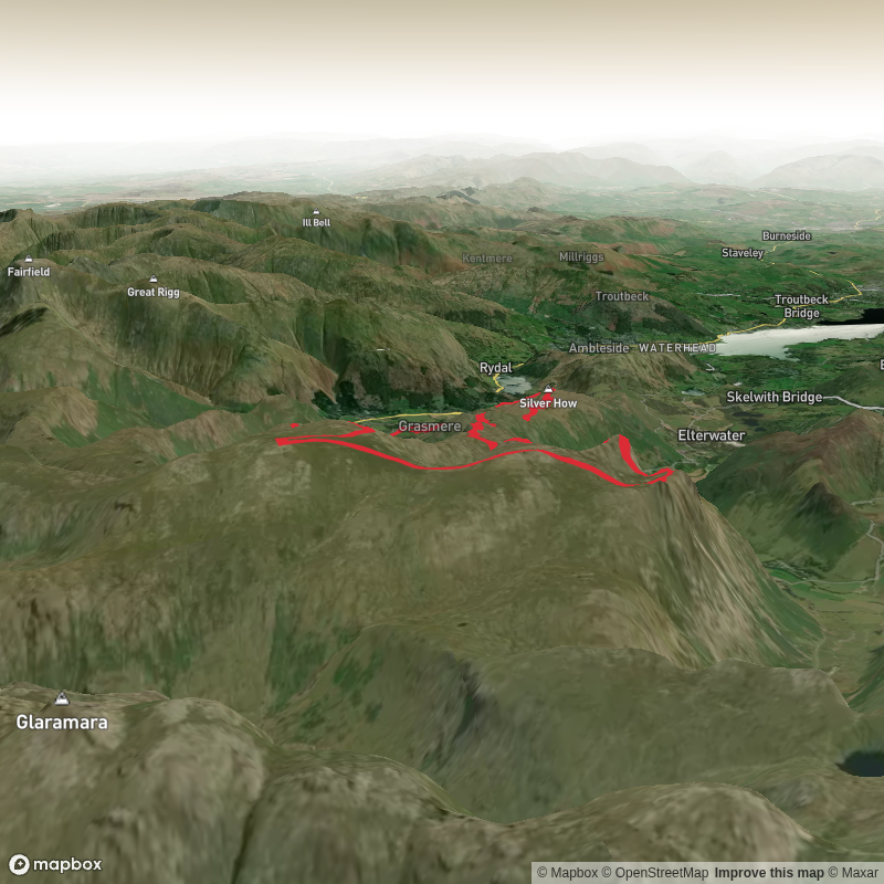 Grasmere to the Langdale Pike