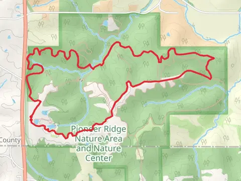 Red, Green, Blue and Yellow Loop Trail