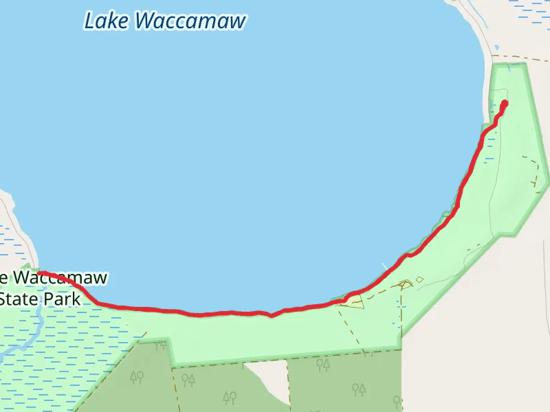 Lakeshore Trail - Lake Waccamaw