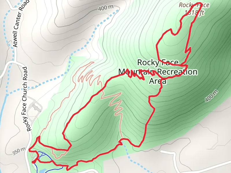 Rocky Face and Hollow Rock Loop Trail