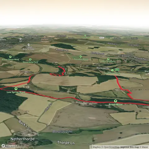 Lindrick Dale, Lindrick Quarry, Moses Seat and Chesterfield Canal Loop