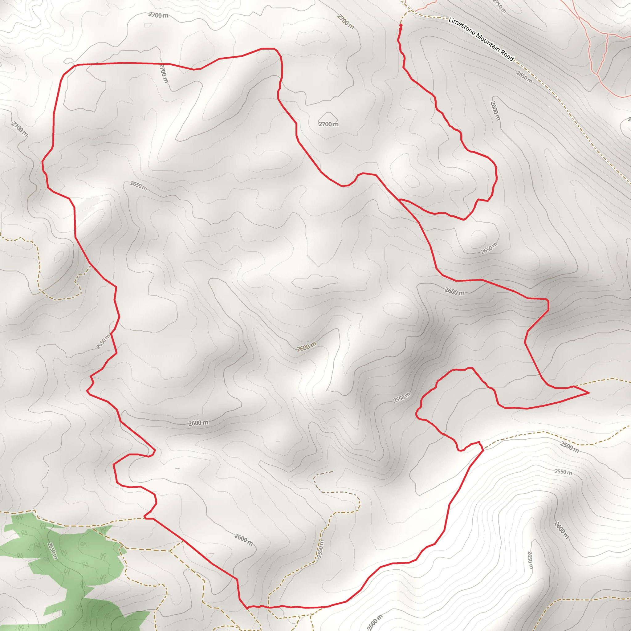 Beaver Creek mobile static map