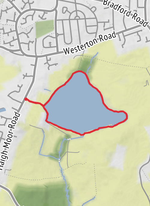 Ardsley Reservoir Loop mobile static map