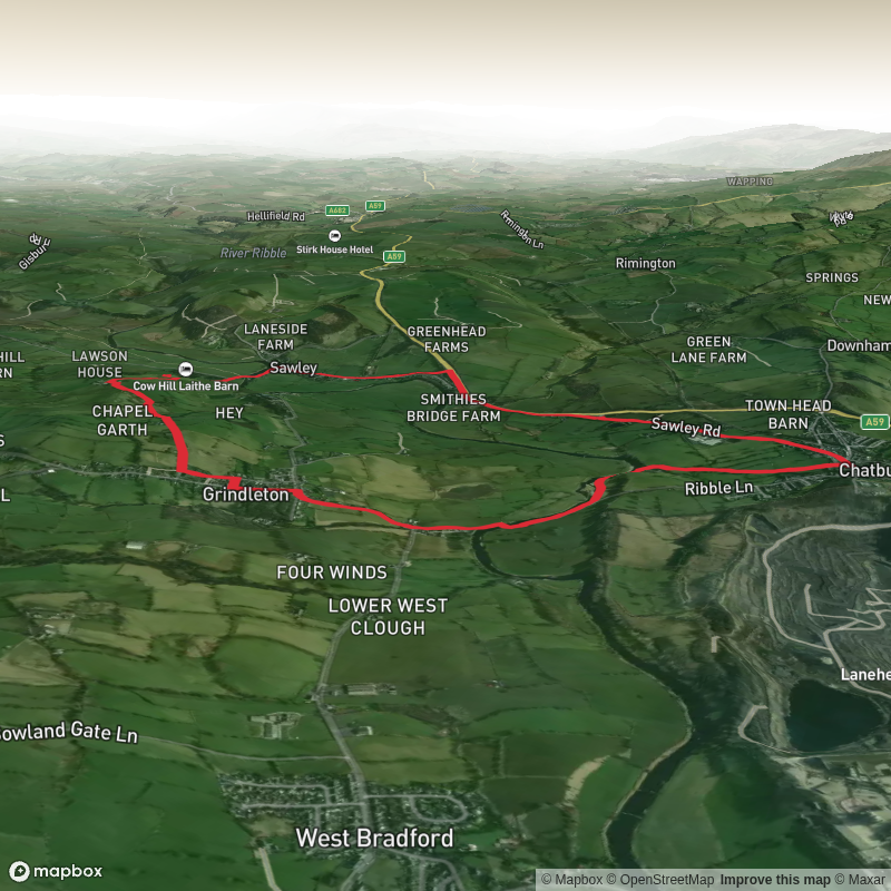 Catburn, Grindleton and Sawley Loop