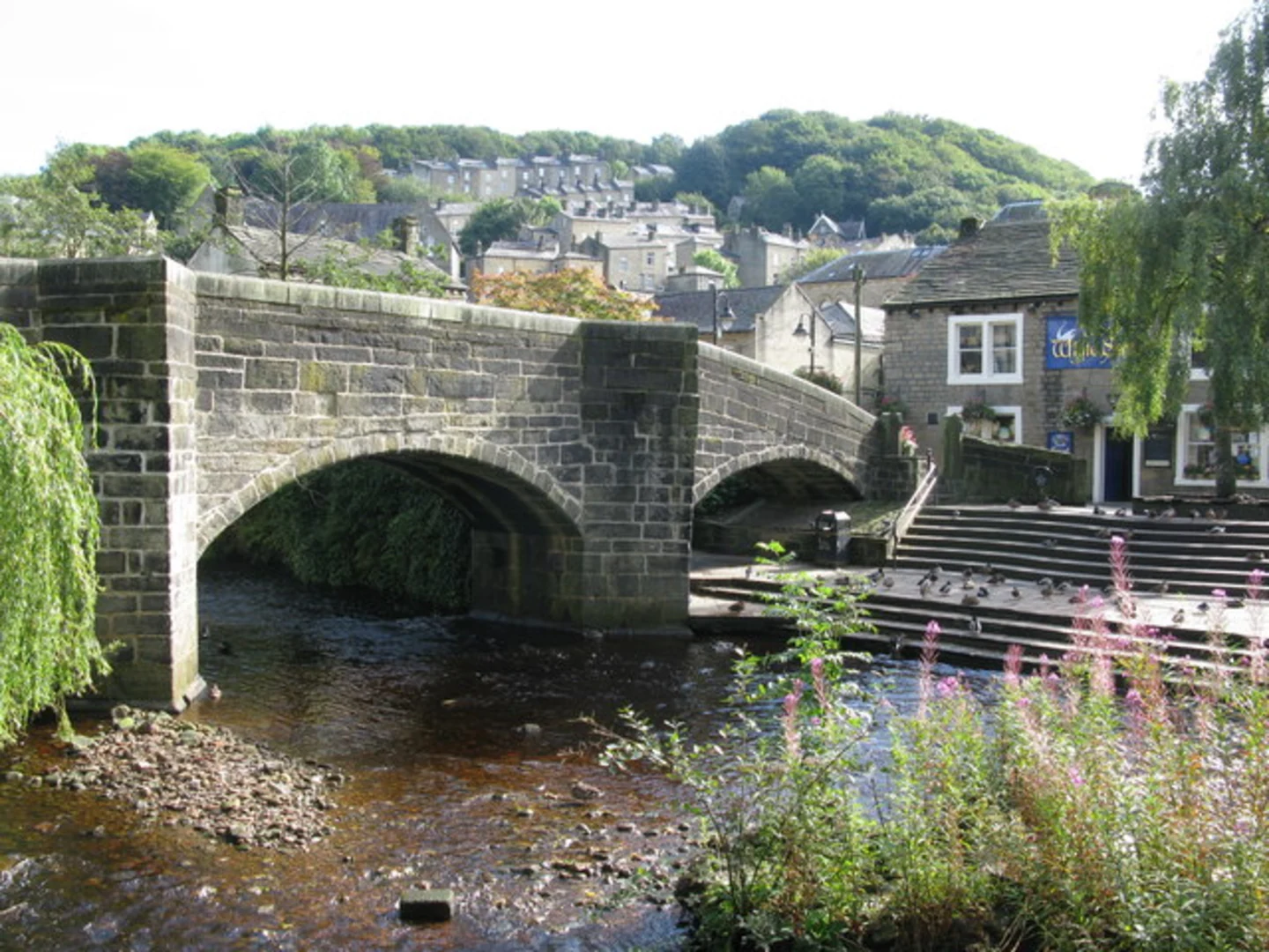 An image depicting the trail Hebden Bridge, Wood Top and Slack Top Loop and its surrounding area.