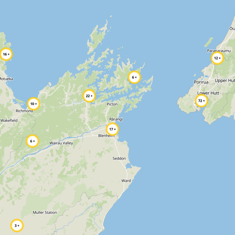 Rarangi Static Map