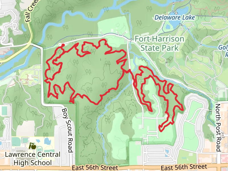 Lawrence Creek and Schoen Creek Loop Trail