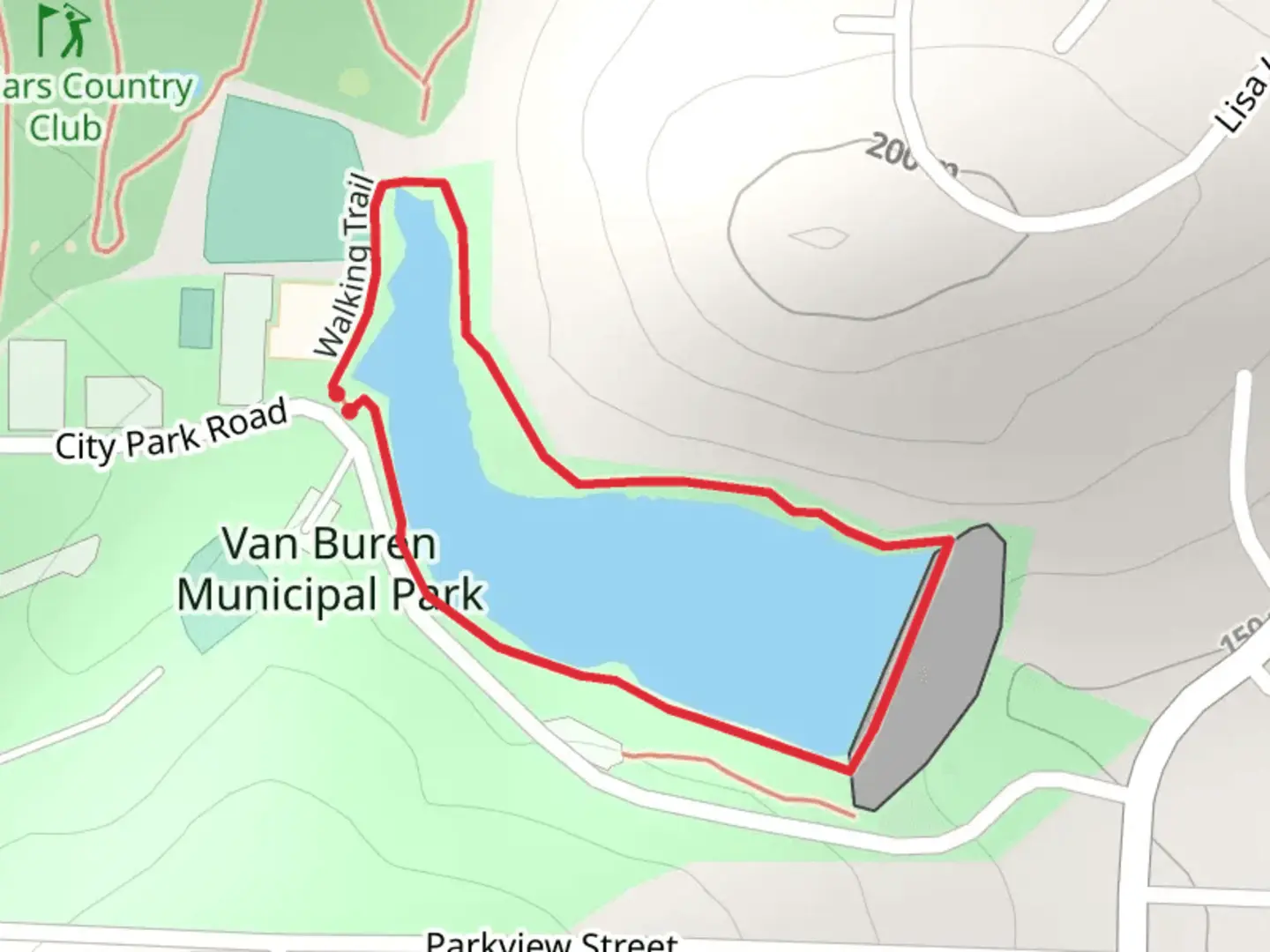 An image depicting the trail Lake Cap Bedell Loop and its surrounding area.