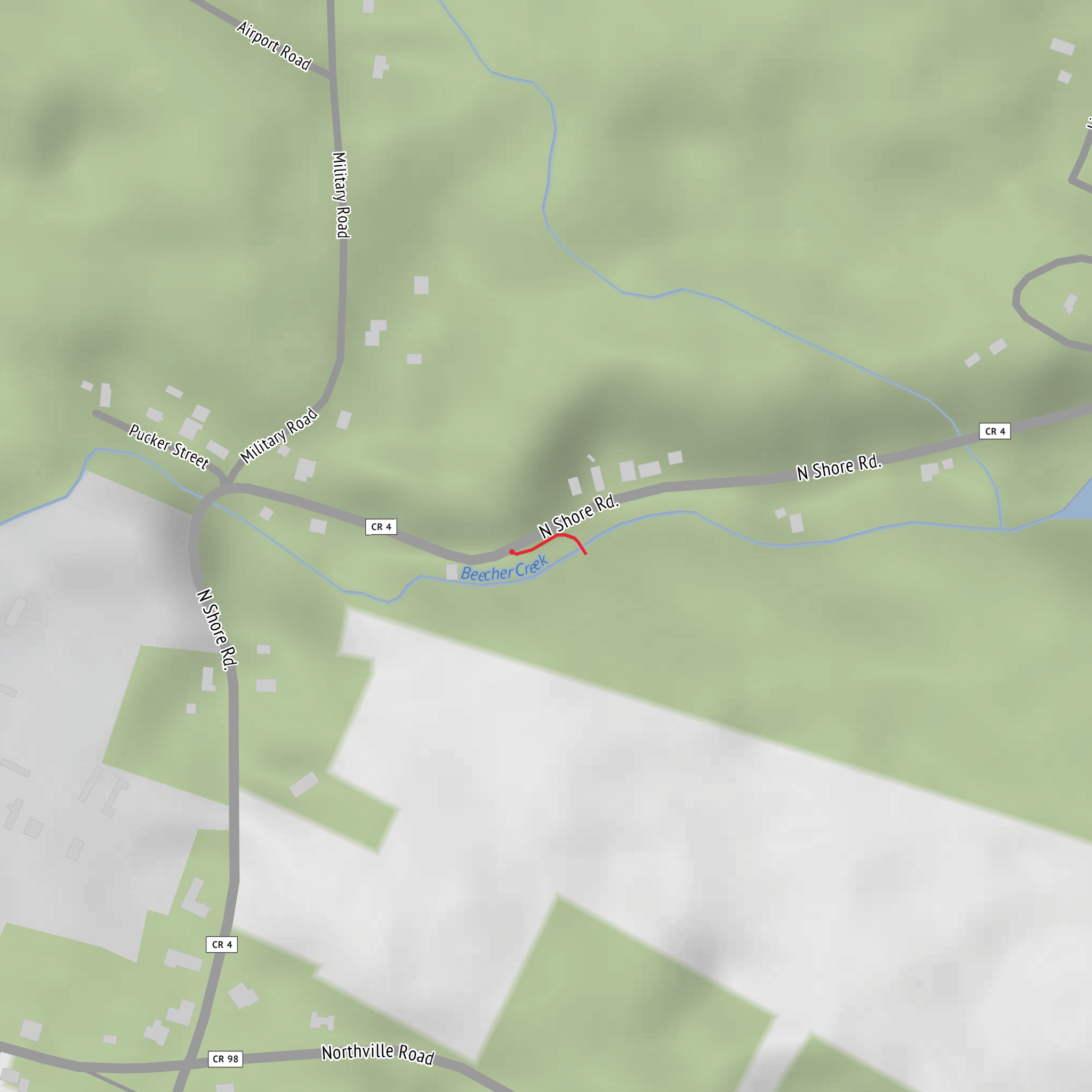 Beechaer Creek Falls mobile static map
