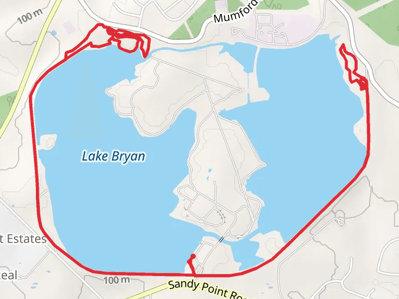 Bryan Utilities Lake East and West Walk