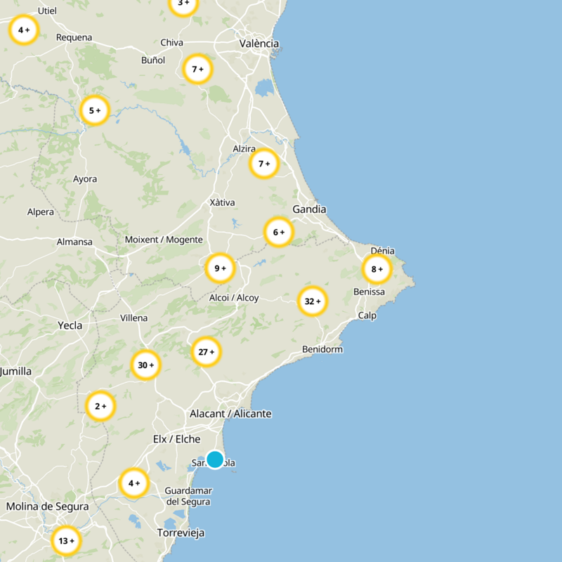 Benimassot Static Map