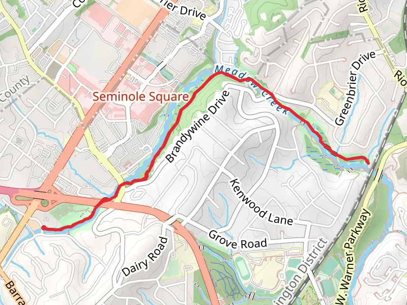 Rivanna Trail - Morton Drive