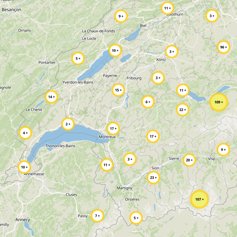 Gruyère Static Map