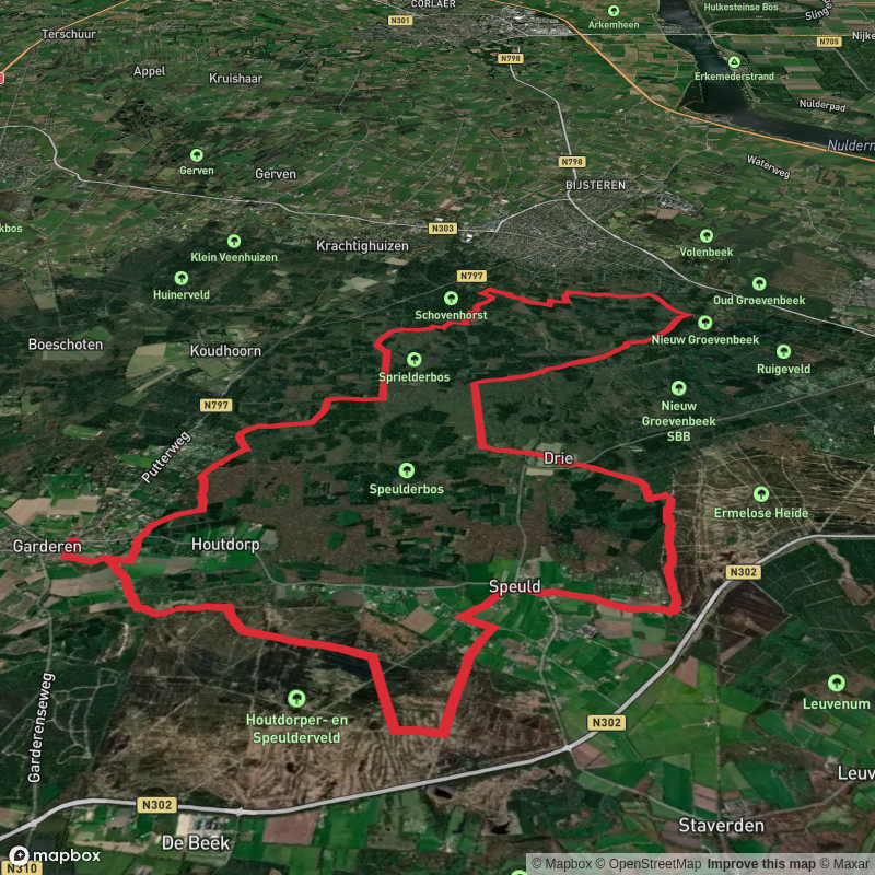 Sprielderbosch and putterbosch and Houtdorperveld Loop