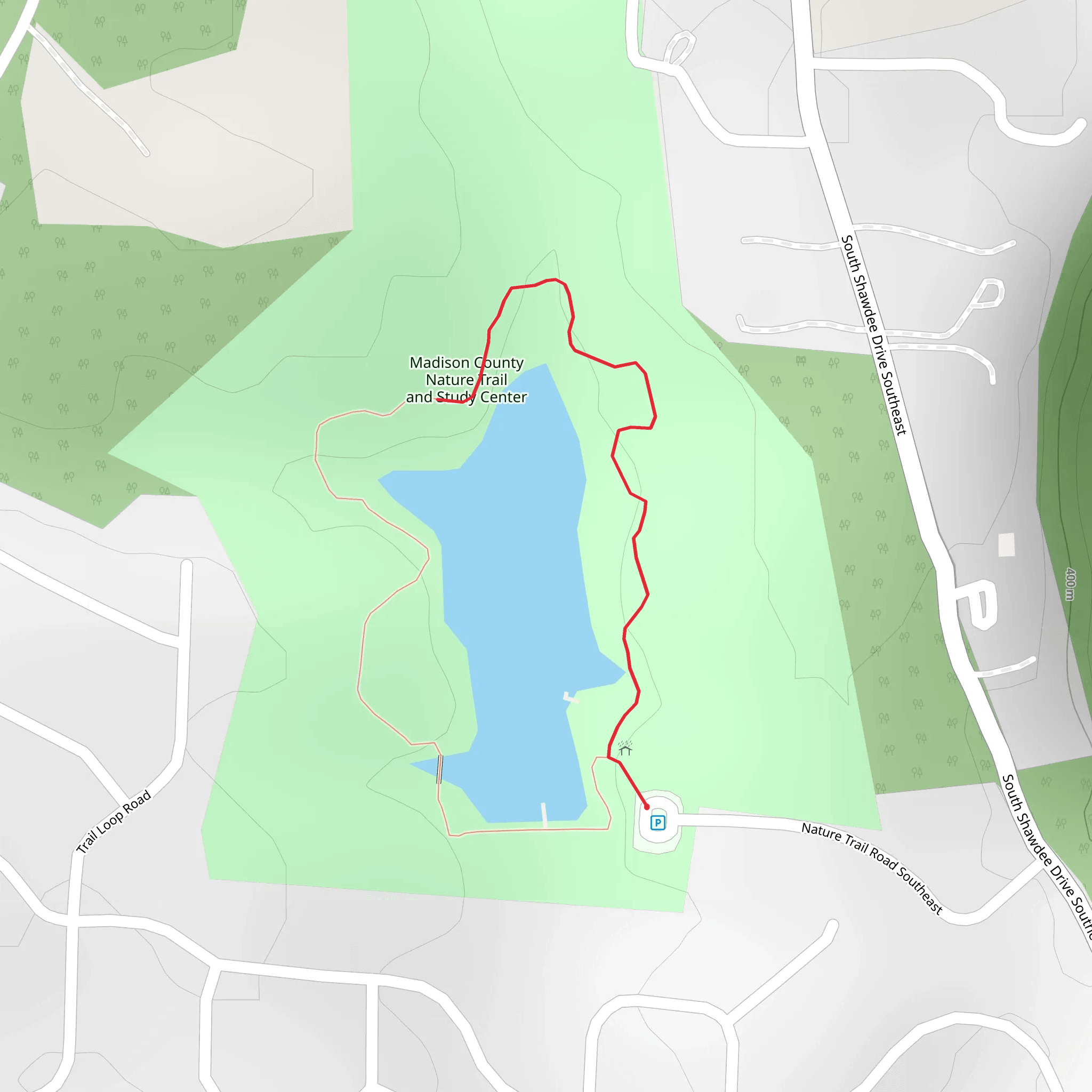 Madison County Nature Loop Trail mobile static map