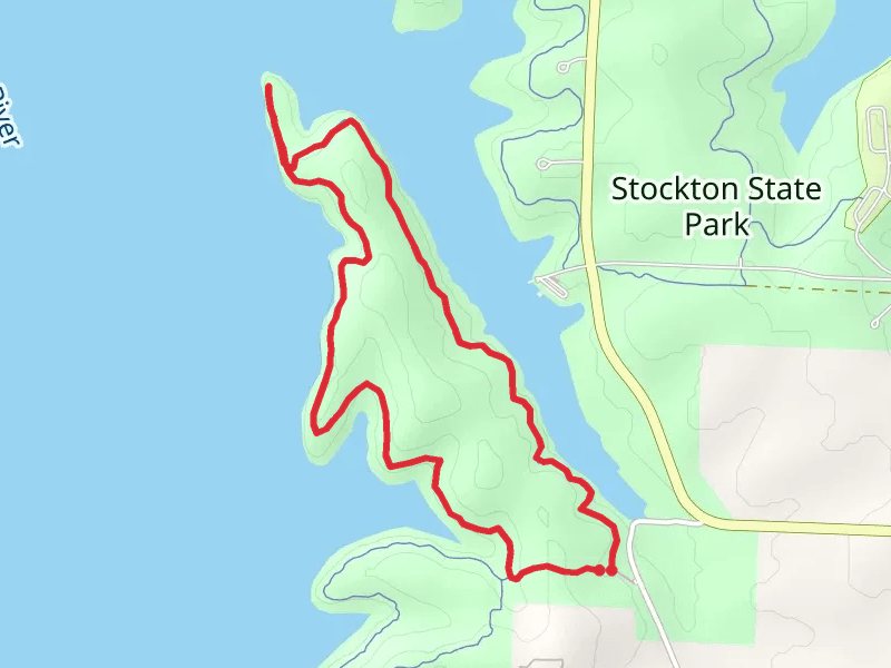 Sortor's Bluff Trail - North Loop