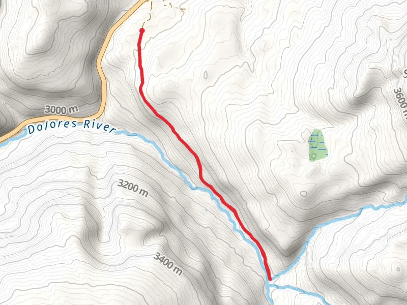 Dolores River - East Fork Trail