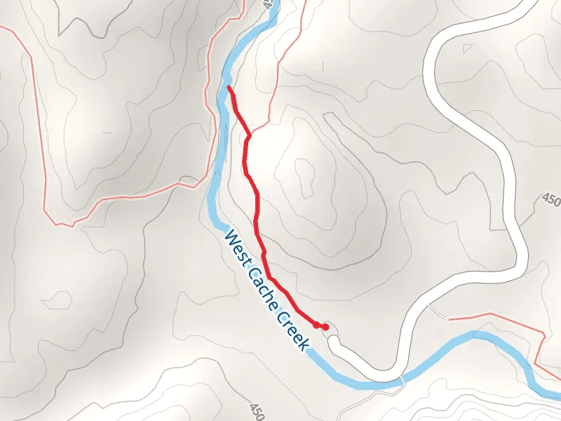 West Cache Creek via Kite Trail