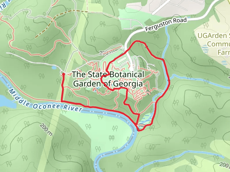 Middle Oconee River - Orange Loop Trail