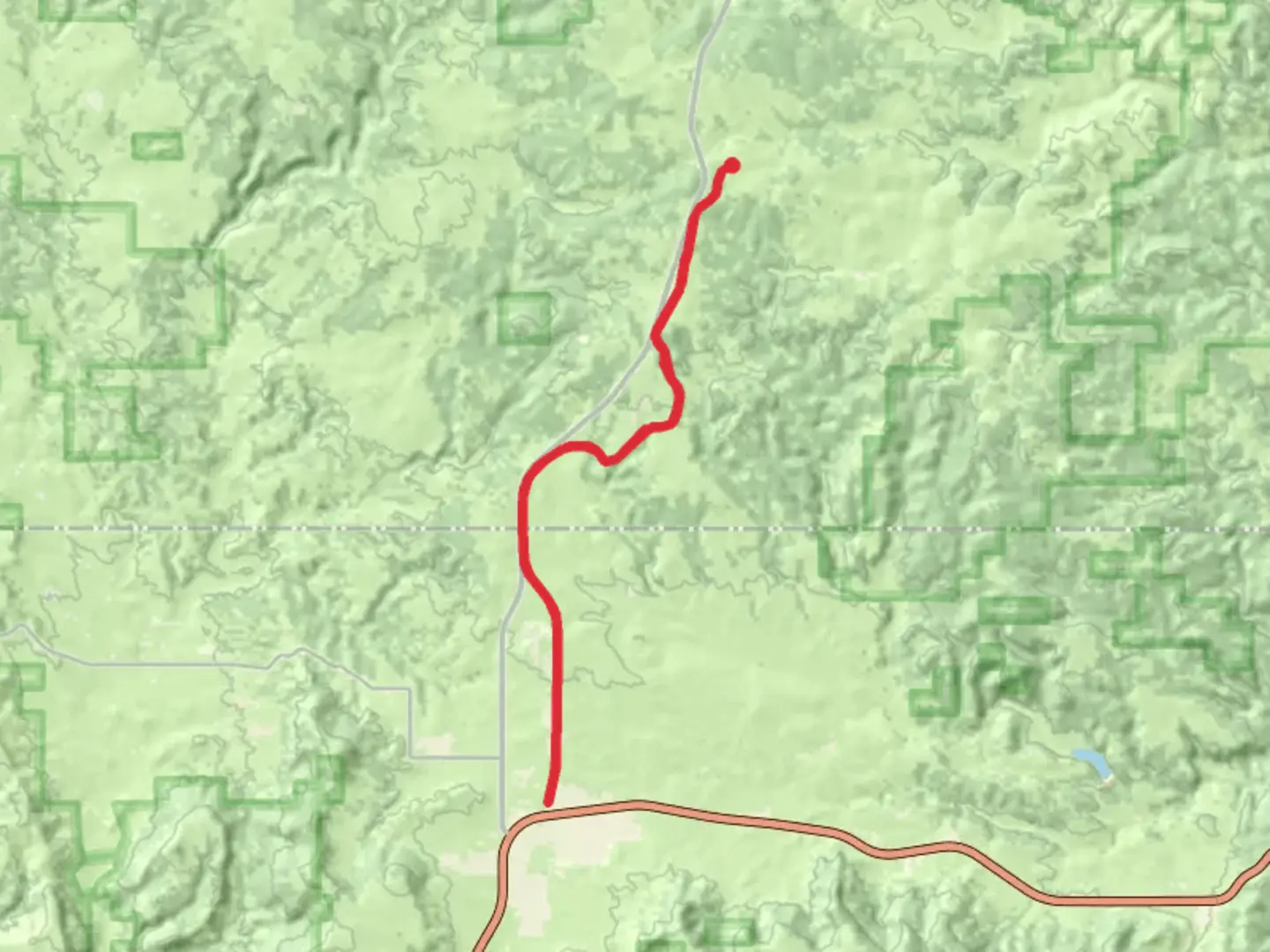 An image depicting the trail George S Mickelson Trail - Argyle and its surrounding area.