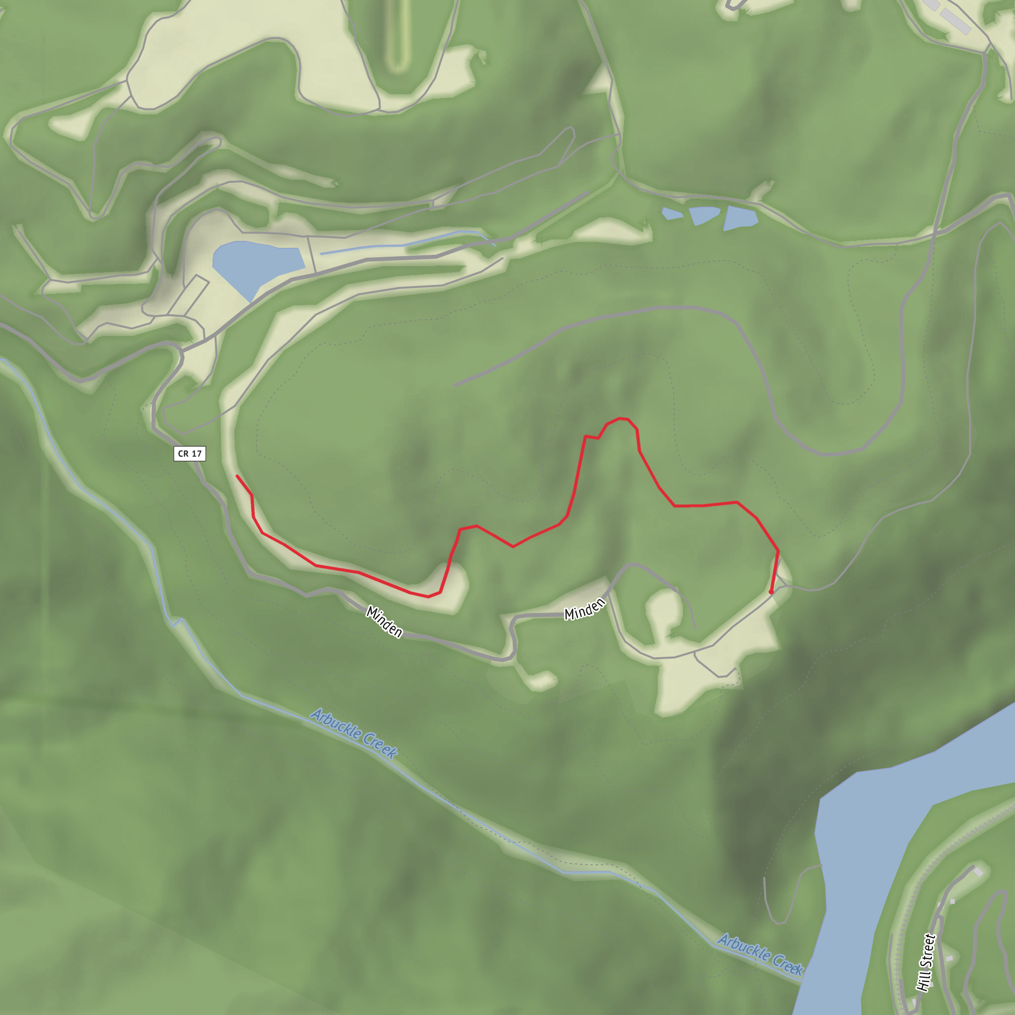 Blackwater Trail mobile static map