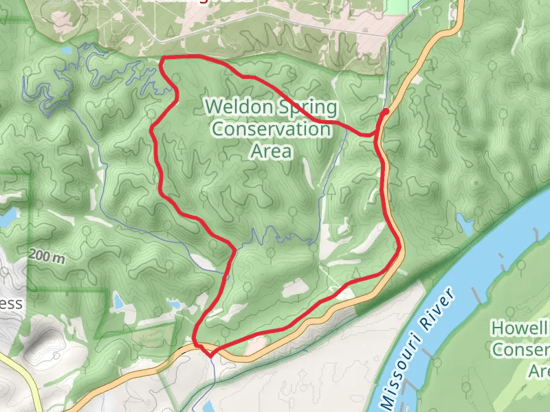 Lost Valley, Abandoned Road and Hamburg Loop Trail