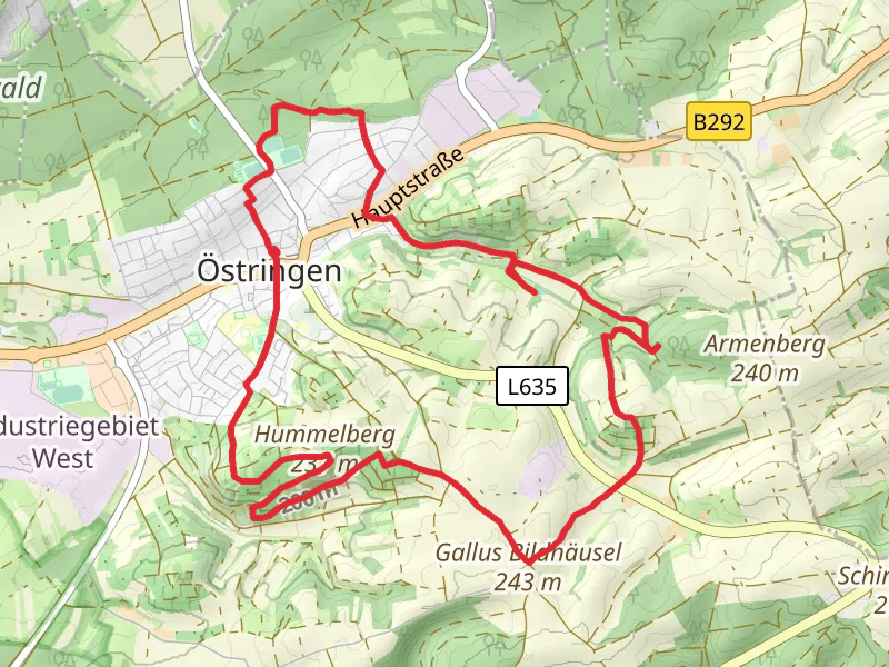 Brunnenweg - Geopfad Oestringen