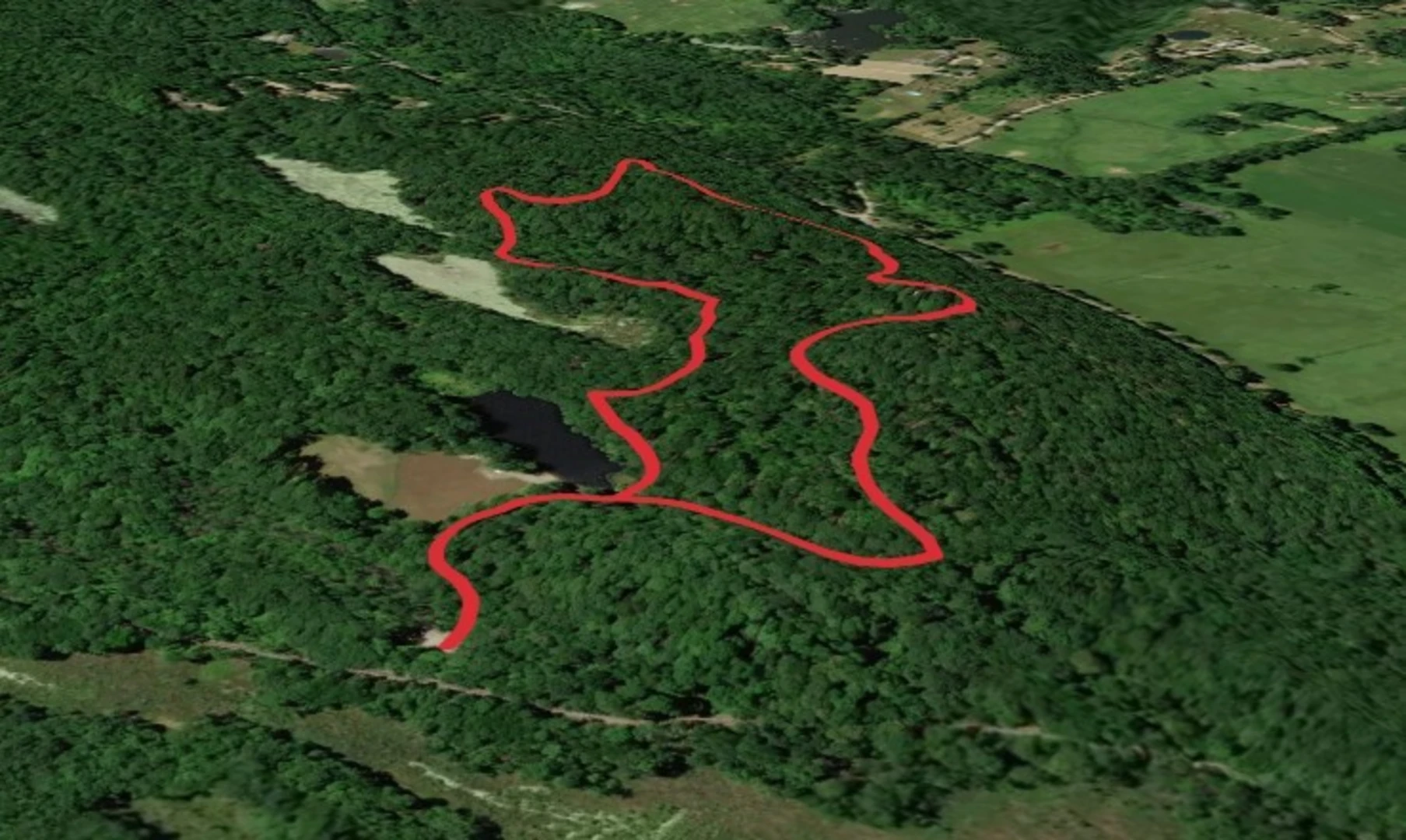 An image depicting the trail Mount Rutsen Loop Trail and its surrounding area.