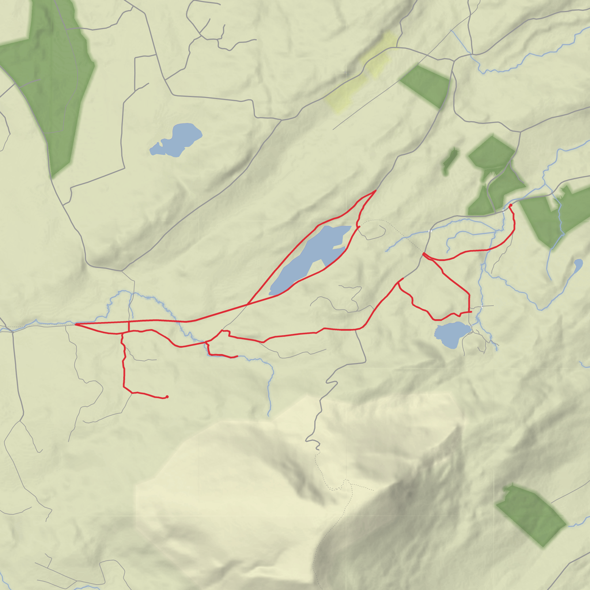 Muckish-Lub an Iarnrod mobile static map