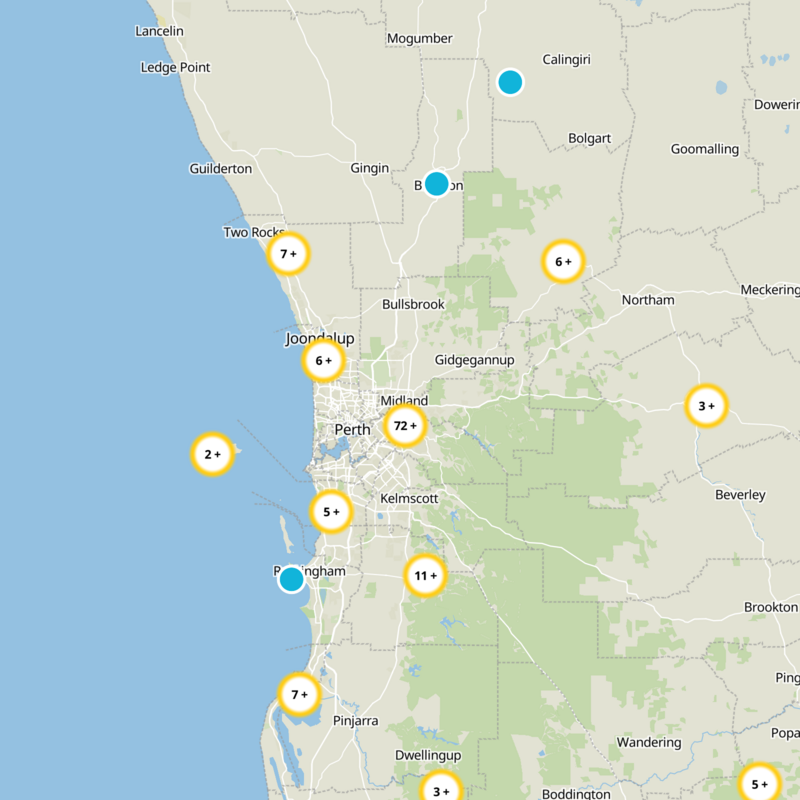 City Of Swan Static Map