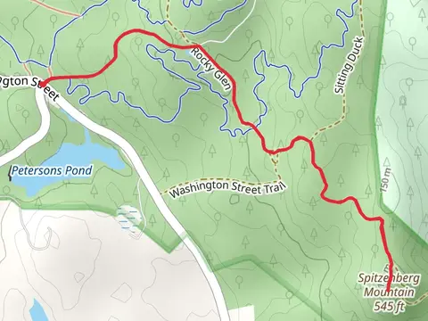 Spitzenberg Mountain via Rocky Glen Trail