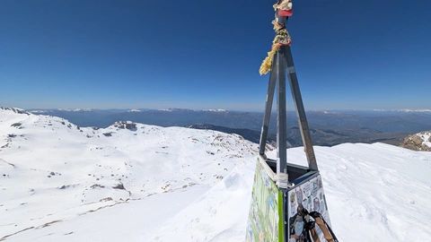Mt Korab from Radomirë