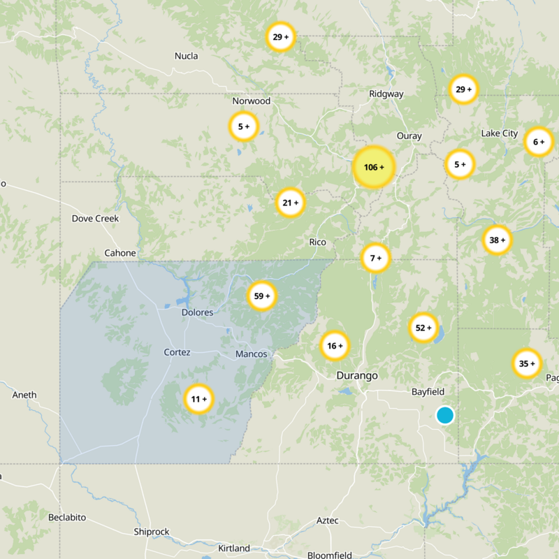 Montezuma County Static Map